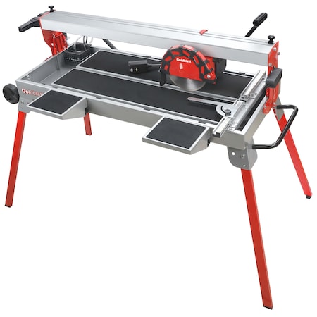 Prime-Line Bridge Wet Tile Saw, Water Reservoir System, 3590 RPM, Rip Fence Single Pack G02774
